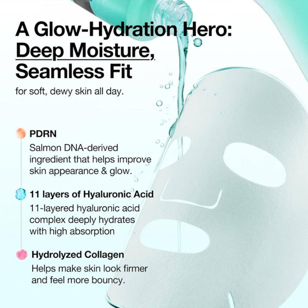 Anua PDRN Hyaluronic Acid Serum Mask 23ml (10ea) Sheet Mask 4