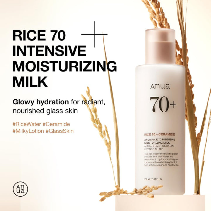 ANUA Rice 70 Intensive Moisturizing Milk 150ml Health & Beauty 3
