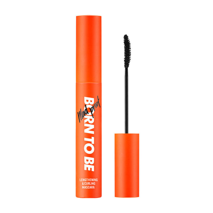 APIEU Born To Be Madproof Lengthening Curling Mascara Lv2 No 01 MAKEUP, Eyes, Mascara, K-beauty mascara, lengthening mascara, curling mascara, smudge-proof mascara, waterproof mascara, lash definition, APIEU Eye Makeup
