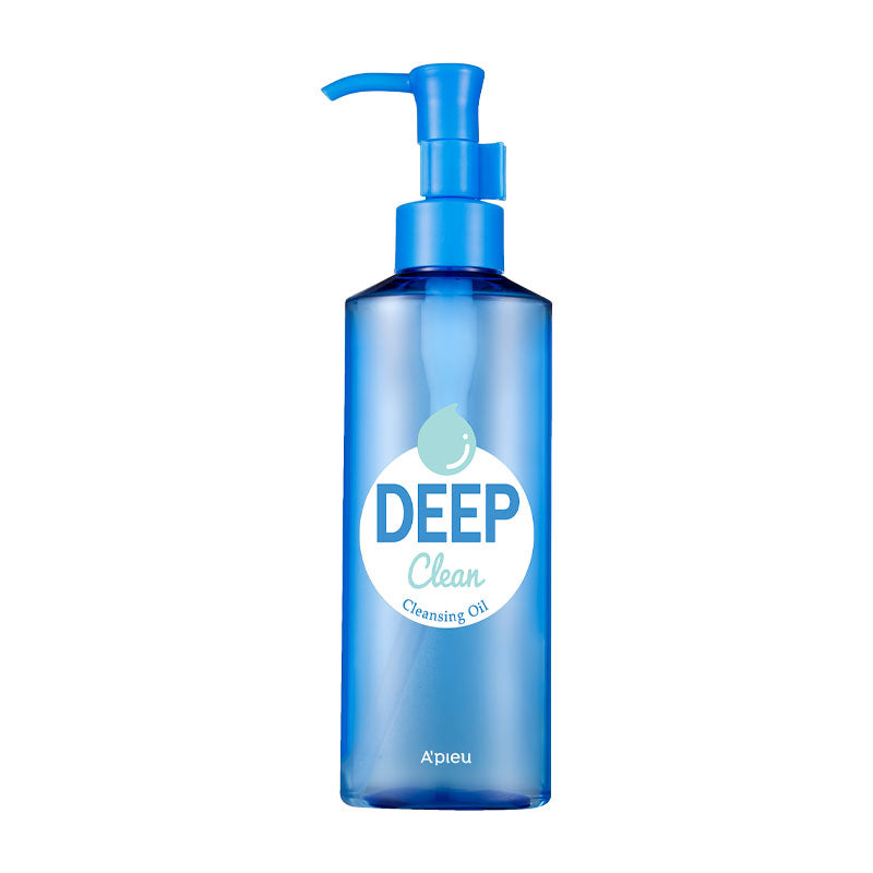 APIEU Deep Clean Cleansing Oil - Makeup Remover and Pore Clarifier 160ml SKIN CARE, Cleansers, Make Removers, K-beauty oil cleanser, makeup remover, pore clarifying, hydrating cleanse, jojoba oil, Korean cleansing oil, gentle facial cleanser