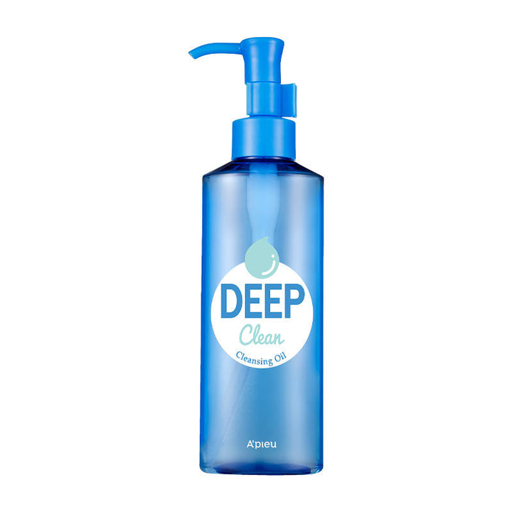 APIEU Deep Clean Cleansing Oil - Makeup Remover and Pore Clarifier 160ml SKIN CARE, Cleansers, Make Removers, K-beauty oil cleanser, makeup remover, pore clarifying, hydrating cleanse, jojoba oil, Korean cleansing oil, gentle facial cleanser