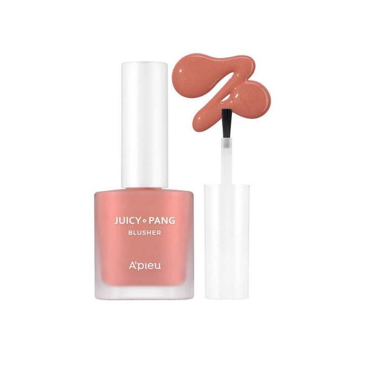 APIEU Juicy Pang Water Blusher Rose Water Infused Hydrating 9g MAKEUP, Face, Blush, APIEU Liquid Blush, Korean Hydrating Blush, Dewy Cheek Tint, Rose Water Makeup, Natural Flush, Radiant Base Makeup, Easy Blend Blush