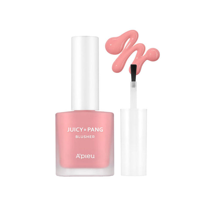 APIEU Juicy Pang Water Blusher Rose Water Infused Hydrating 9g MAKEUP, Face, Blush, APIEU Liquid Blush, Korean Hydrating Blush, Dewy Cheek Tint, Rose Water Makeup, Natural Flush, Radiant Base Makeup, Easy Blend Blush
