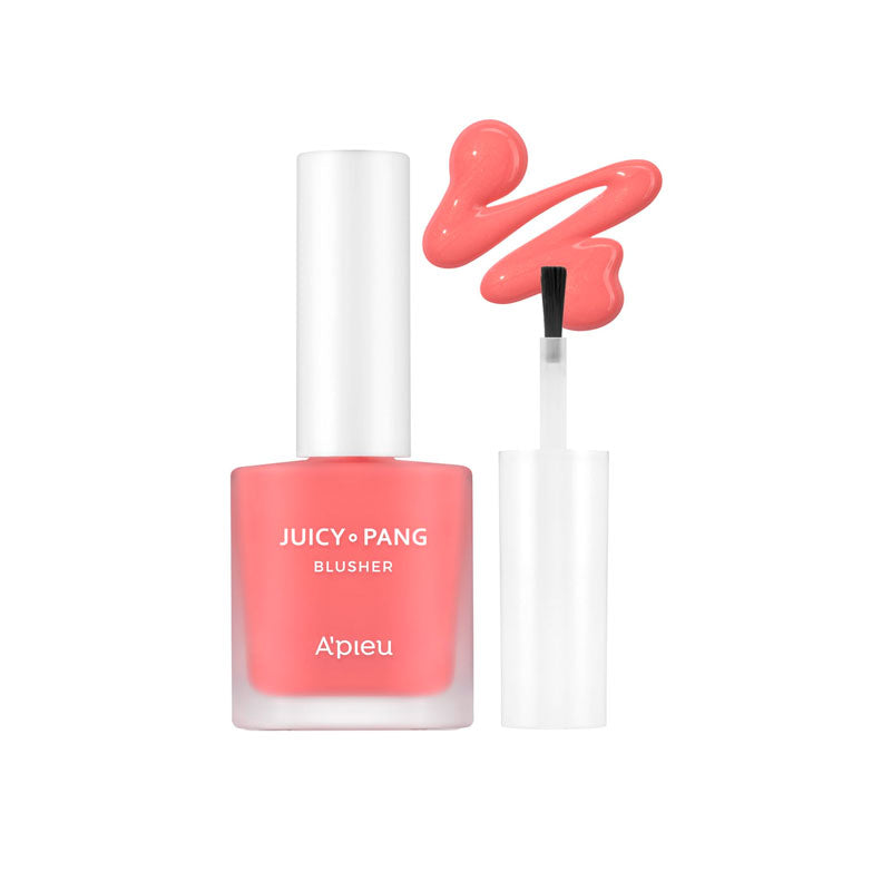 APIEU Juicy Pang Water Blusher Rose Water Infused Hydrating 9g MAKEUP, Face, Blush, APIEU Liquid Blush, Korean Hydrating Blush, Dewy Cheek Tint, Rose Water Makeup, Natural Flush, Radiant Base Makeup, Easy Blend Blush
