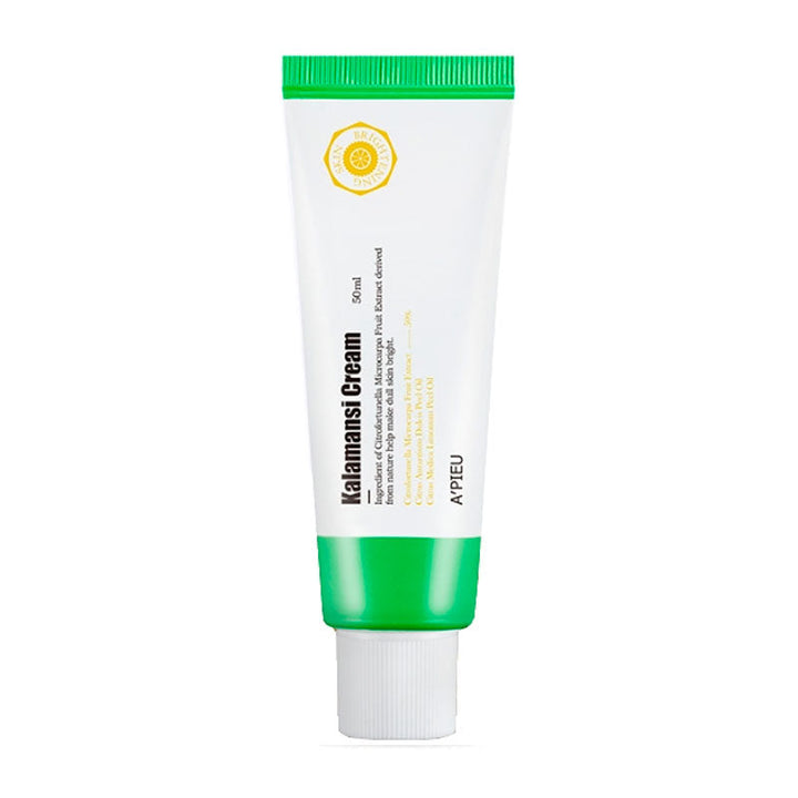 APIEU Kalamansi Cream with Kalamansi Extract (Vitamin C) 50ml LIFESTYLE, Food, Healthy Food, Kalamansi Cream, Vitamin C Skincare, Korean Brightening Cream, Radiant Complexion, Skin Barrier Support, Hydrating Cream, APIEU