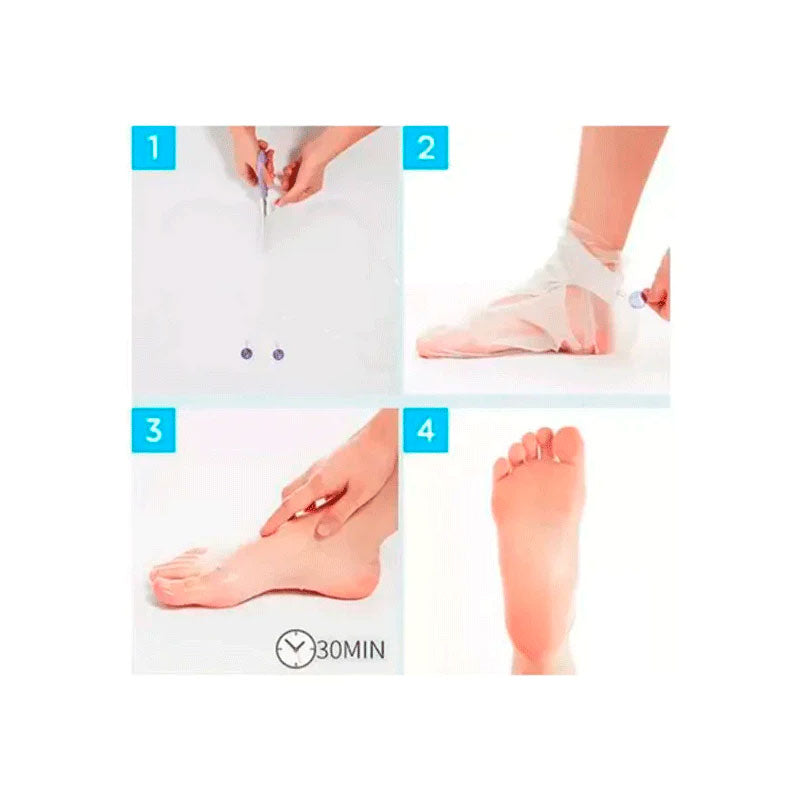 APIEU Soft Foot 30 minutes Peeling Socks Foot Peel 40ml SKIN CARE, Treatments, Exfoliators, Korean Foot Peel, Exfoliating Socks, Foot Mask, Soft Feet, Callus Removal, Hydrating Foot Care, A'pieu Body