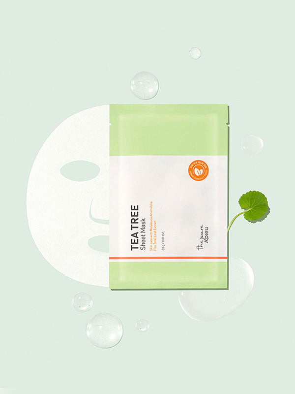 APIEU The Pure Tea Tree Mask Tea Tree Extract 23g