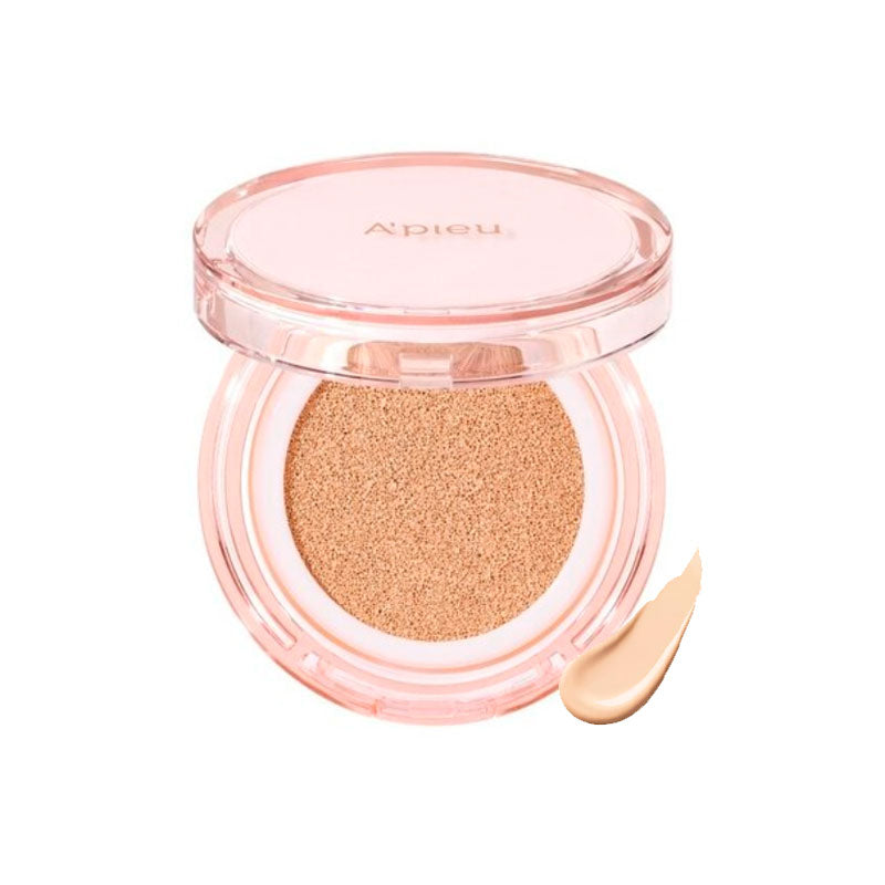 APIEU Waterlock Cushion Hydrating Smooth Foundation 15g MAKEUP, Face, BB Cream & Cushion, K-beauty Cushion Foundation, Hydrating Foundation, Niacinamide Makeup, Dewy Finish, Korean Base Makeup, Hyaluronic Acid Makeup, Radiant Complexion