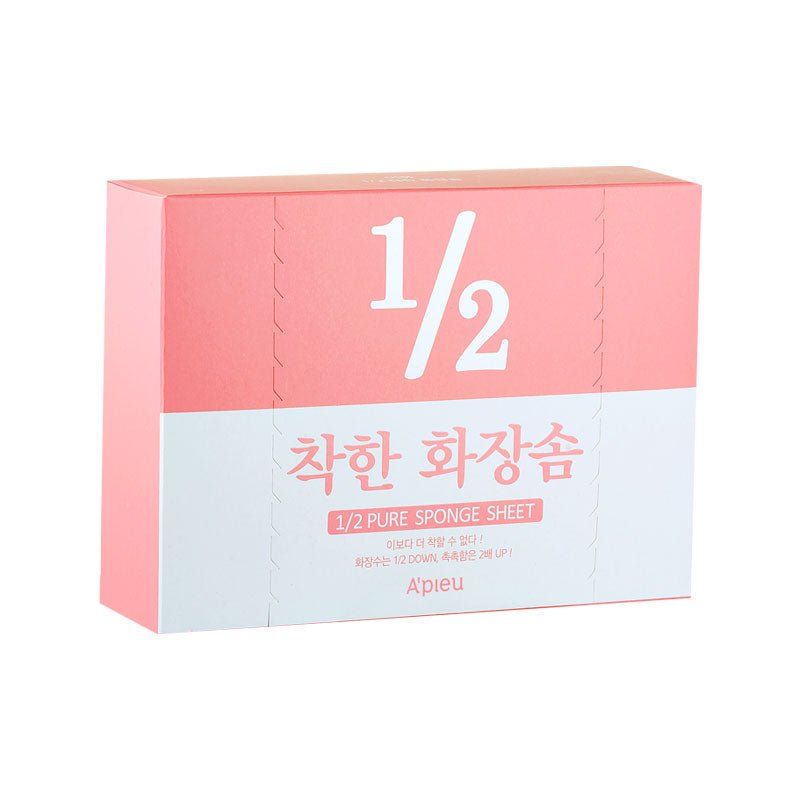 APIEU One Half Pure Sponge Sheet Toner Application 120sheets ETC 1