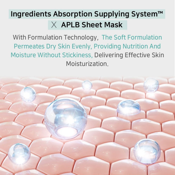 APLB Glutathione Niacinamide Sheet Mask, Brightening (2 Sizes)