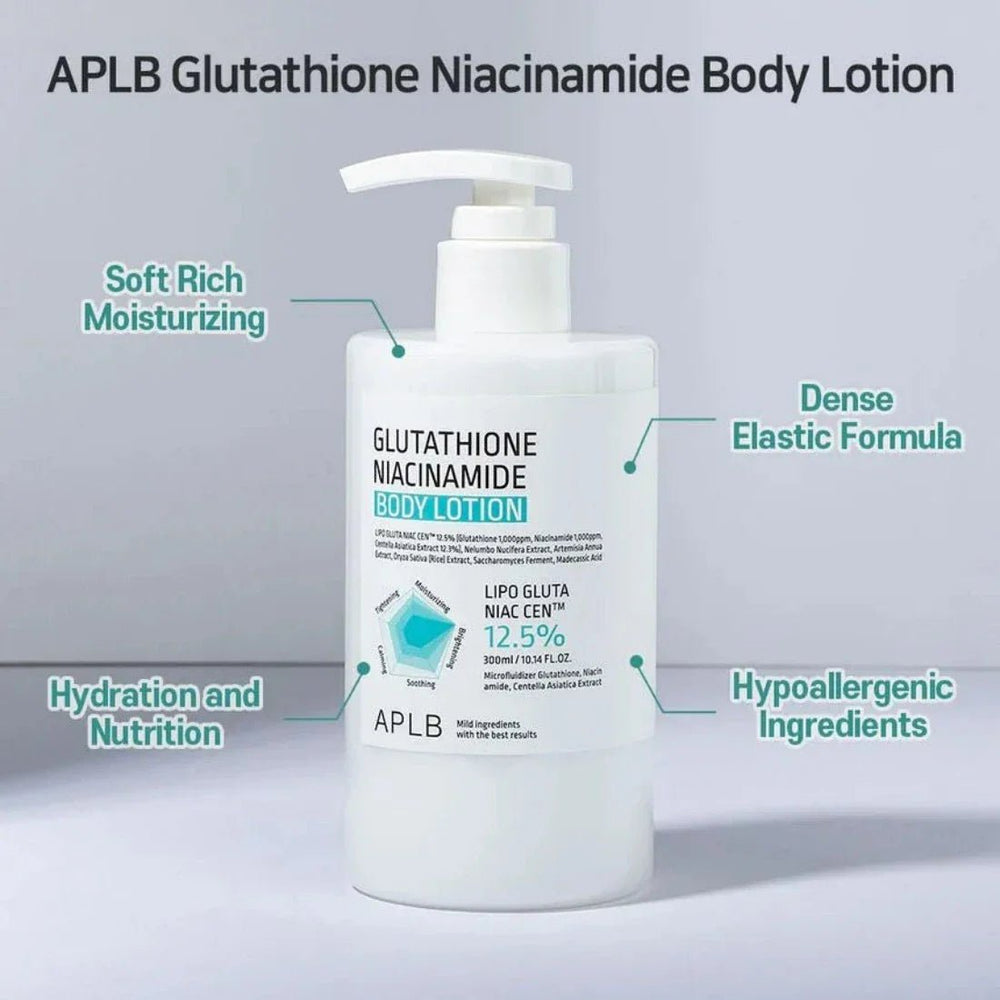 APLB Glutathione Niacinamide Body Lotion 300ml Body Lotion 2