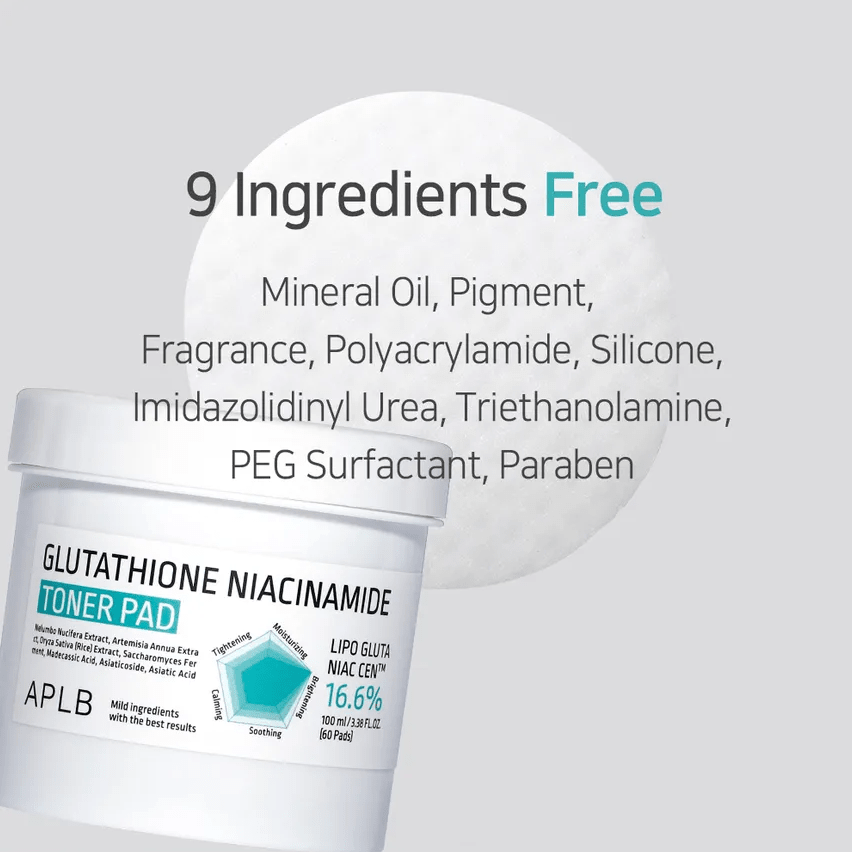 APLB Glutathione Niacinamide Toner Pad 100ml x 60pads Toner Pad 4