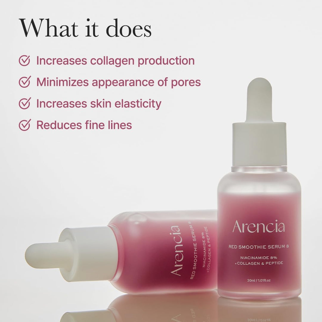 ARENCIA Fresh Red Smoothie Serum 8 30ml Health & Beauty