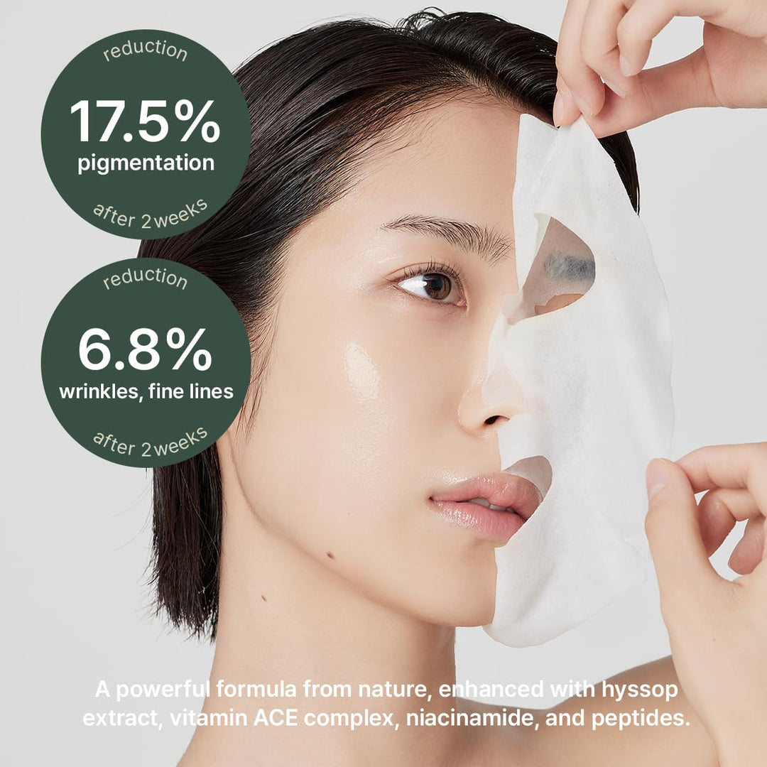 ARENCIA Holy Hyssop Sheet Mask 5Pcs Health & Beauty