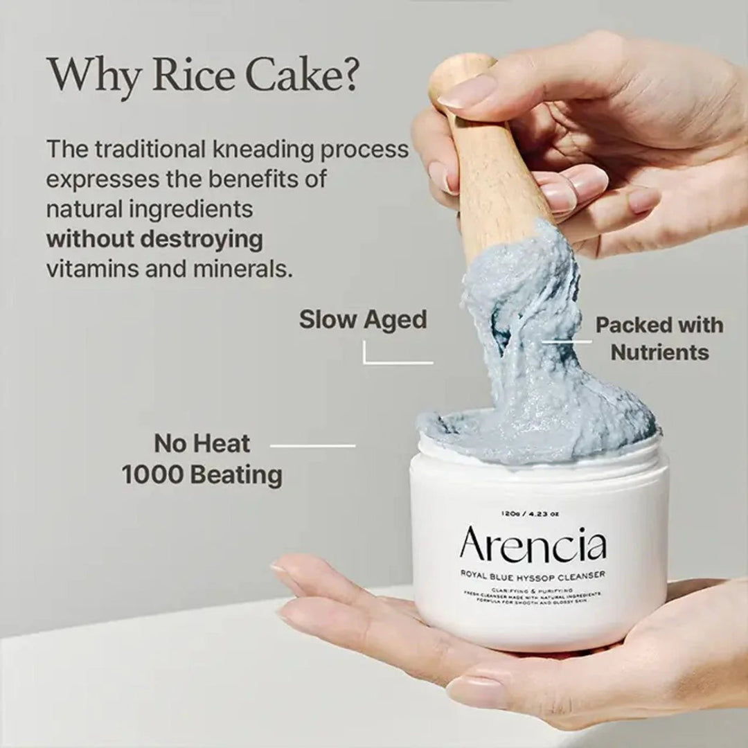 ARENCIA Royal Blue Hyssop Cleanser 120g Health & Beauty