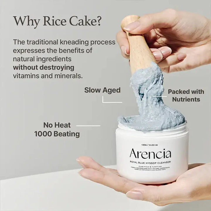 ARENCIA Royal Blue Hyssop Cleanser 120g Health & Beauty