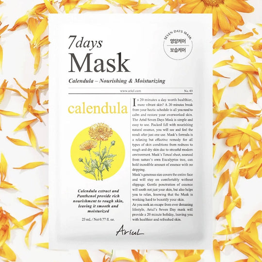 ARIUL 7 Days Mask 1Pcs - Calendula P