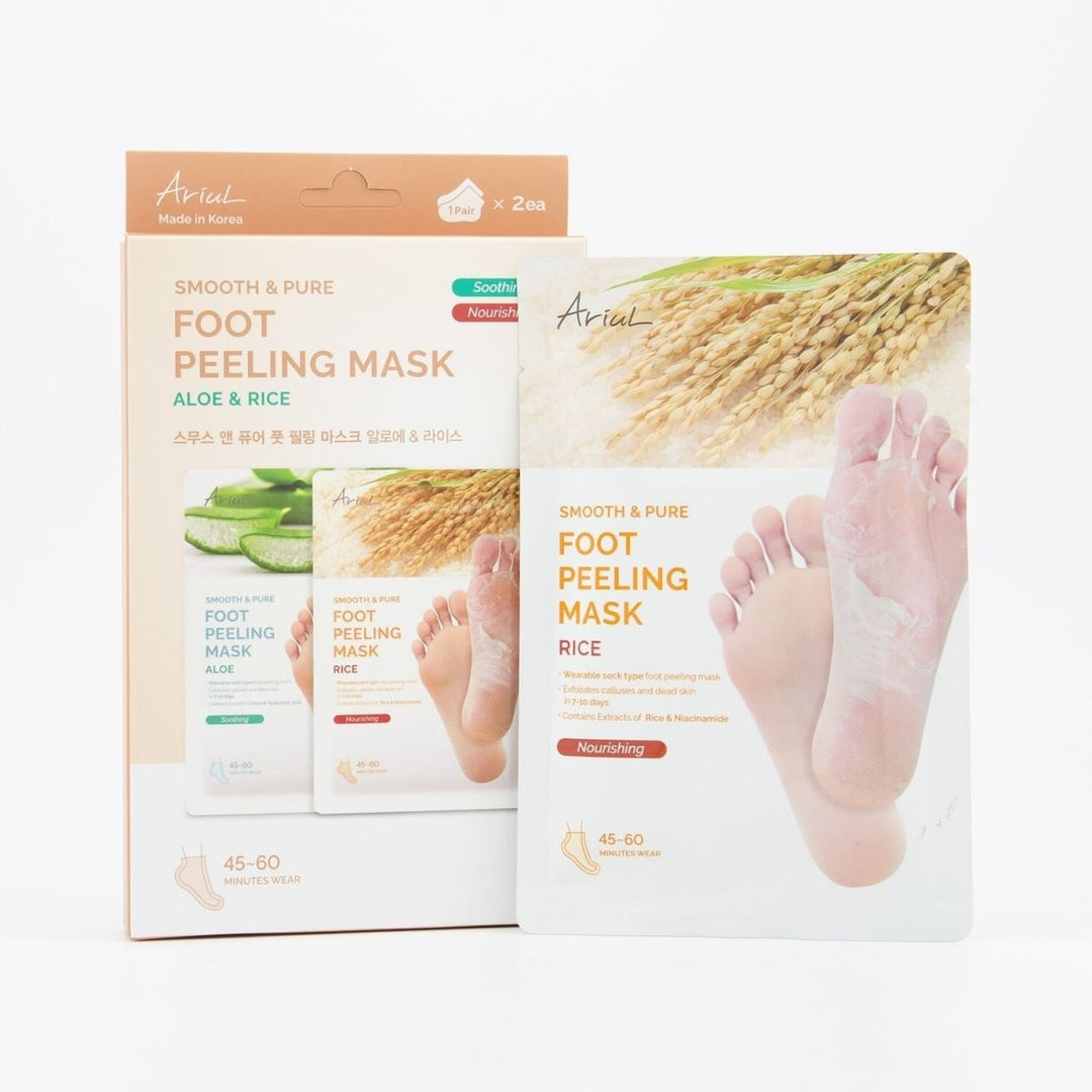 Ariul Foot Peeling Mask Aloe Rice 2pairs Foot Care 1