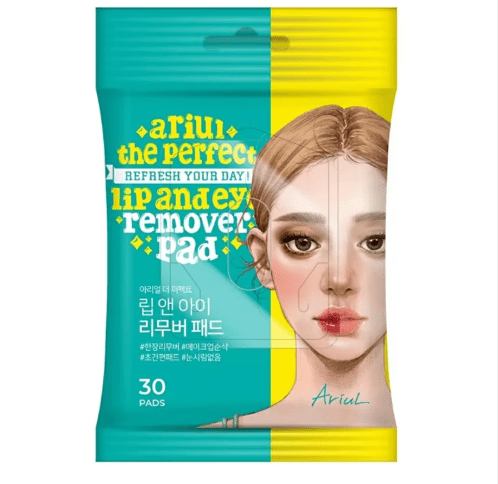 ARIUL The Perfect Refresh Your Day Lip And Eye Remover Pad 30 Pads 1