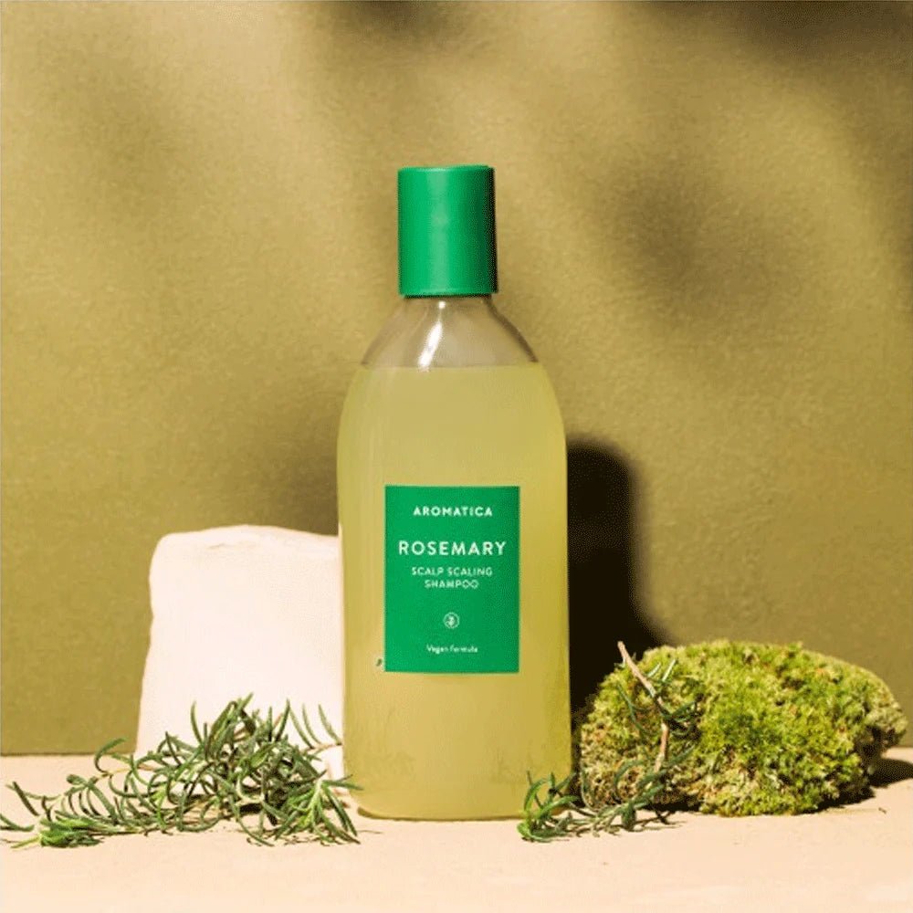 AROMATICA Rosemary Scalp Scaling Shampoo 400ml Hair Care Kbeauty markham toronto free ship USA asian korean