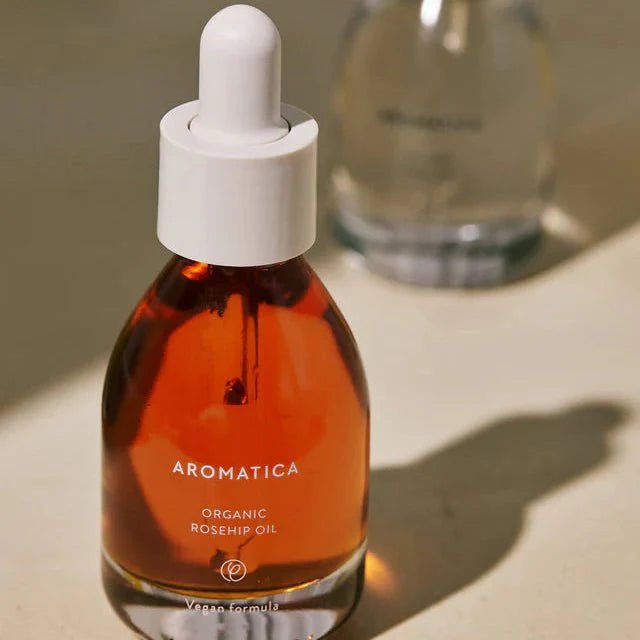 AROMATICA Organic Rosehip Oil 30ml Serum & Ampoule 1