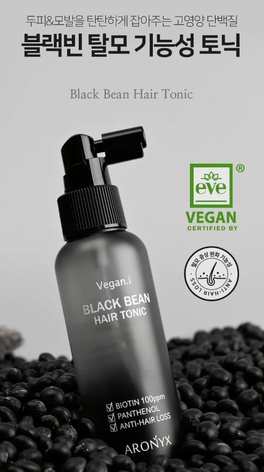 ARONYX Vegan.i Black Bean Hair Tonic 100ml Hair Care oceanbuy beauty markham toronto free ship USA asian korean skincare