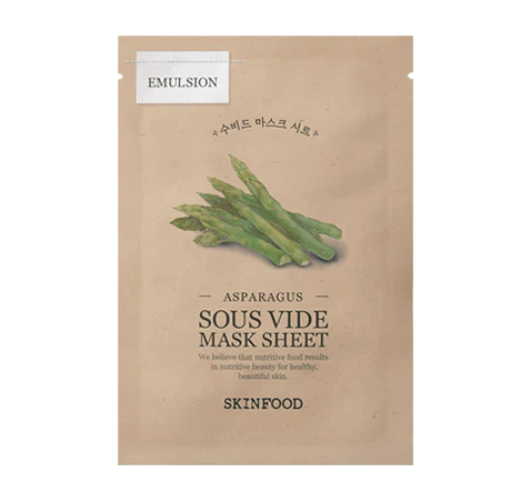SKINFOOD Sous Vide Mask Sheet 10 Type SKIN CARE, Face Masks