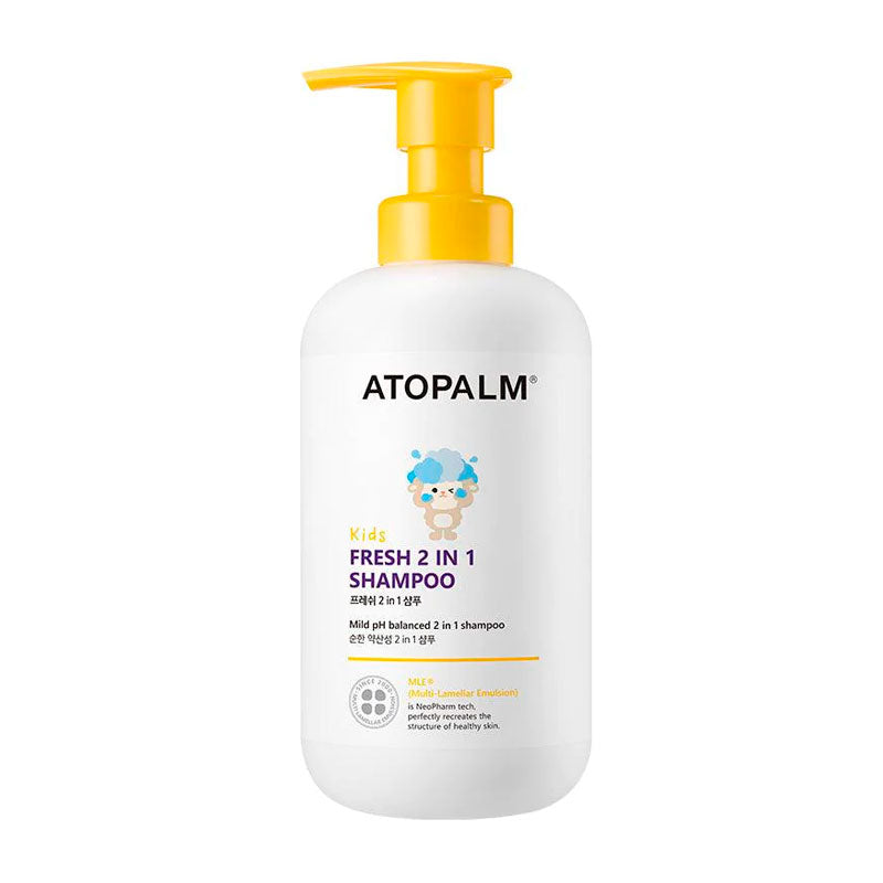 Atopalm Fresh 2 in 1 Shampoo for Kids - Gentle Cleansing 460ml HAIR CARE, Shampoo & Conditioner, Shampoo, Atopalm Kids Shampoo, Gentle Hair Cleanser, Korean Hair Care, Argan Oil Biotin, Children's Scalp Health, Tangle-Free Hair, Hydrating Kids Shampoo