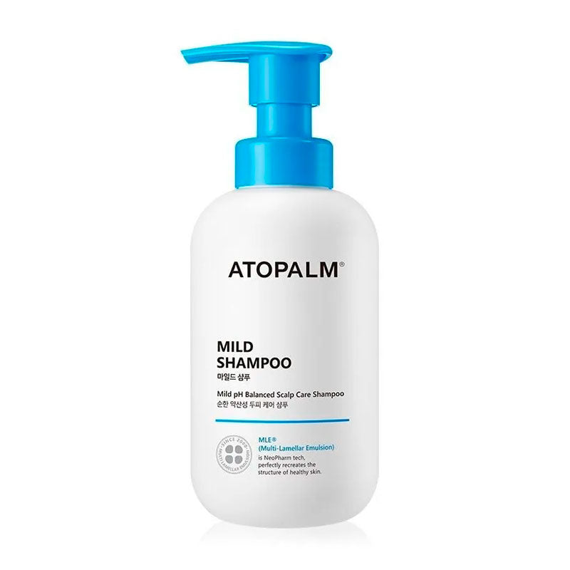 Atopalm Mild Shampoo Hydrating Soothing Sensitive Scalp 300ml HAIR CARE, Shampoo & Conditioner, Shampoo, k-beauty shampoo, hydrating shampoo, sensitive scalp, hair hydration, scalp care, coconut oil hair, biotin hair
