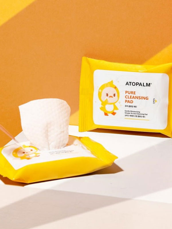 Atopalm Pure Cleansing Pad Gentle Cleansing for Sensitive Skin 30pcs clearance, K-beauty cleansing pads, gentle cleanser, sensitive skin care, skin barrier support, hydrating face pads, Atopalm, Korean skincare for sensitive skin