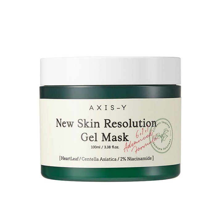 AXIS - Y New Skin Resolution Gel Mask 100ml Wash - Off Mask 1