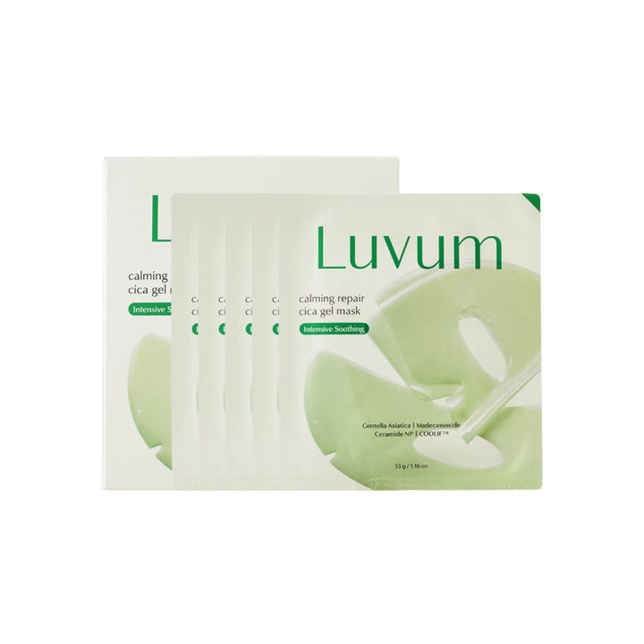 LUVUM Calming Repair Cica Gel Mask 33g SKIN CARE, Toners