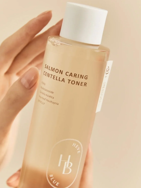 HEVEBLUE Salmon Centella Toner Hydrating 200ml