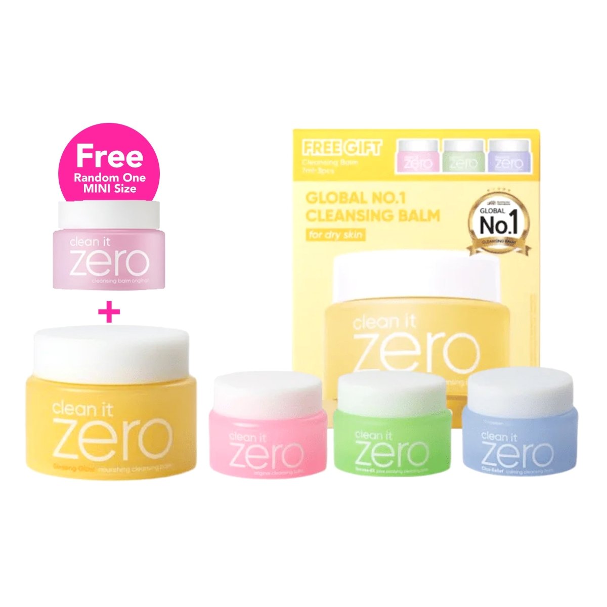 BANILA CO Clean it Zero Nourishing Set 100ml+7ml*3