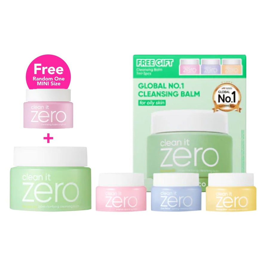 BANILA CO Clean it Zero Pore Clarifying Set 100ml+7ml*3 Health & Beauty