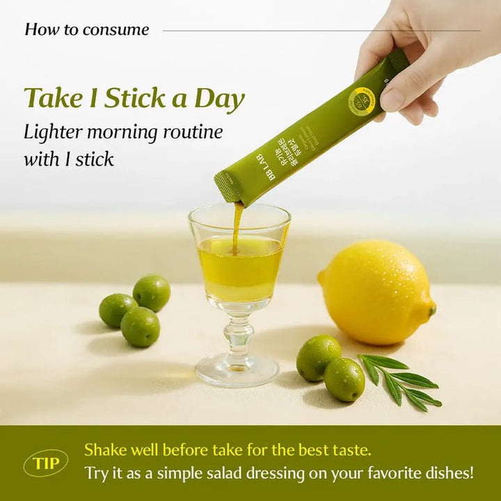 BBLAB Organic Olive Lemon Dual Shot 10pcs 6