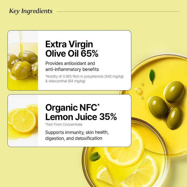 BBLAB Organic Olive Lemon Dual Shot 10pcs 3
