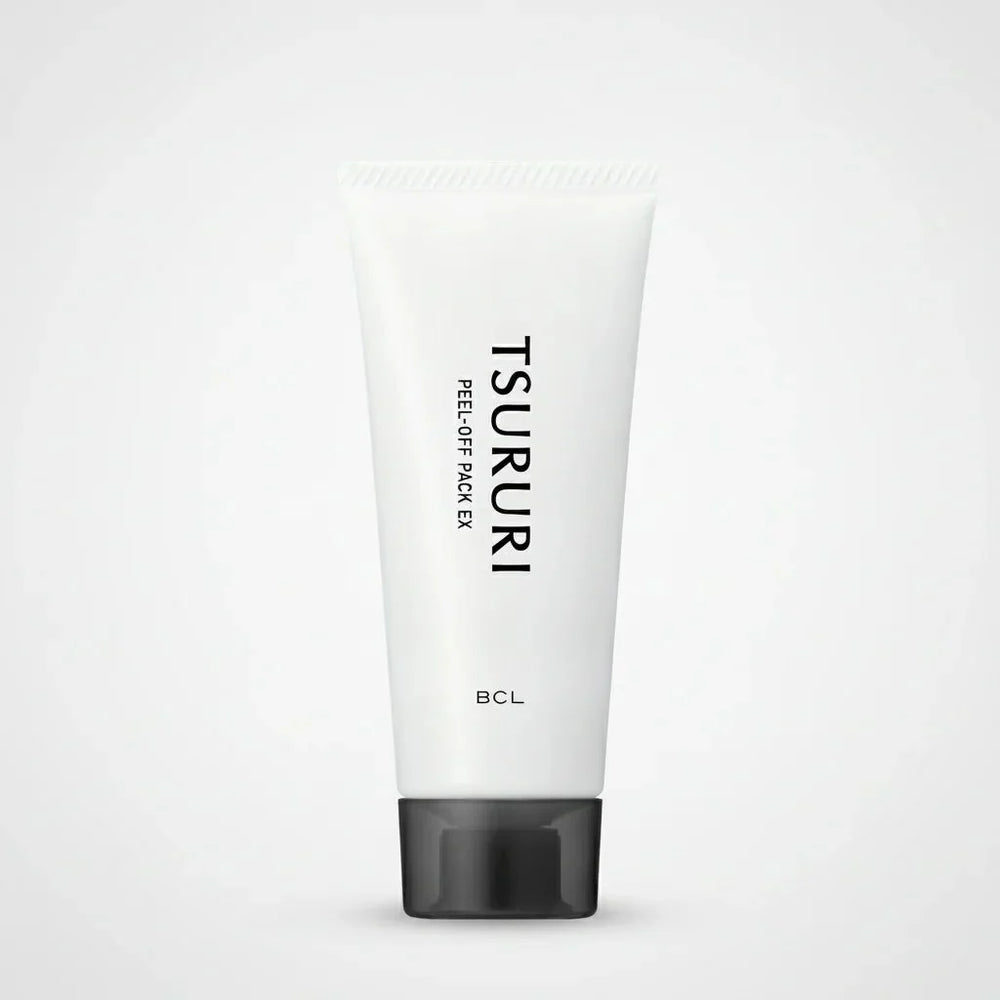 BCL Tsururi Peel-Off Pack Ex 55g Clay, Honey, Hyaluronic Acid