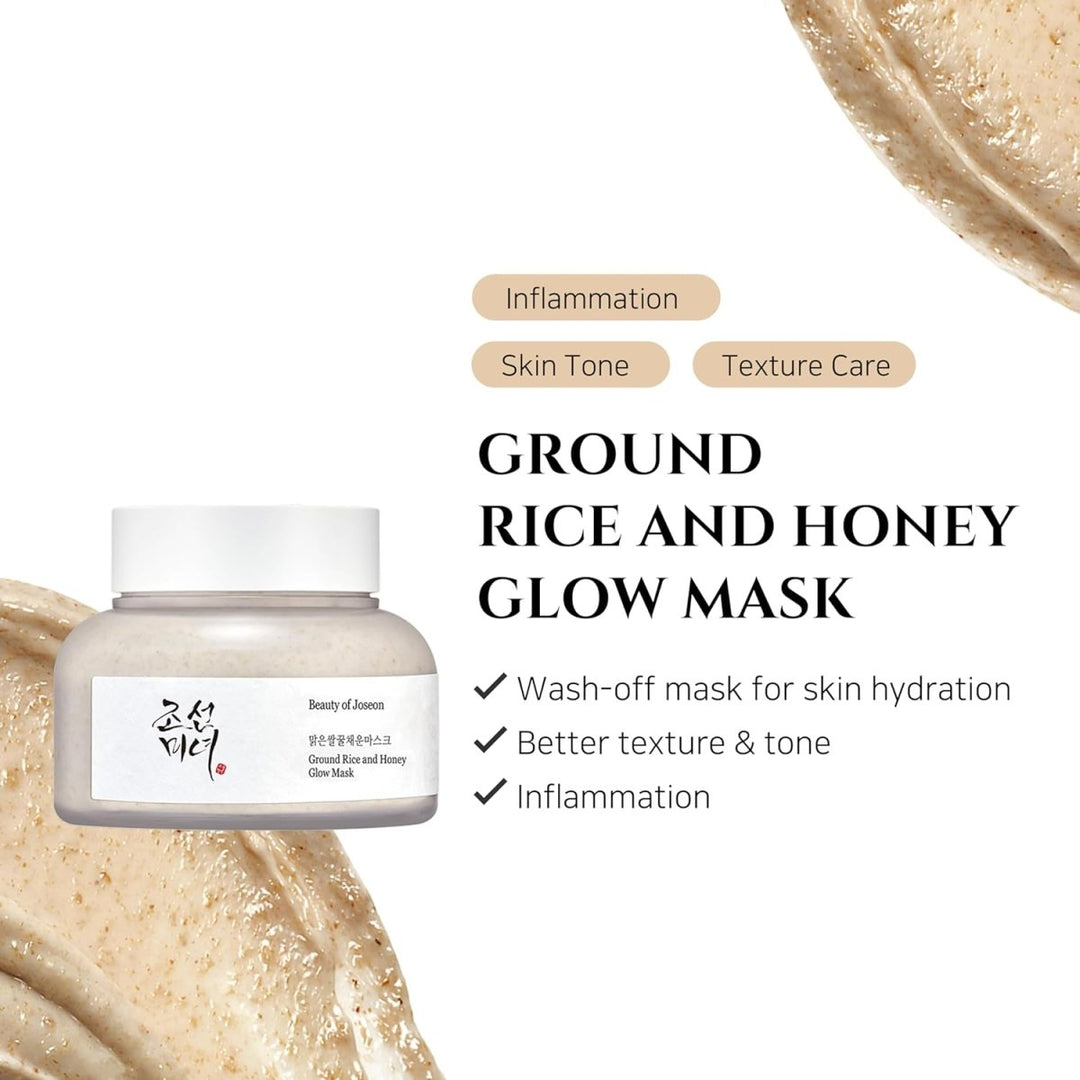 BEAUTY OF JOSEON Ground Rice and Honey Glow Mask 150ml Health & Beauty oceanbuy.ca markham toronto free ship USA asian korean skincare