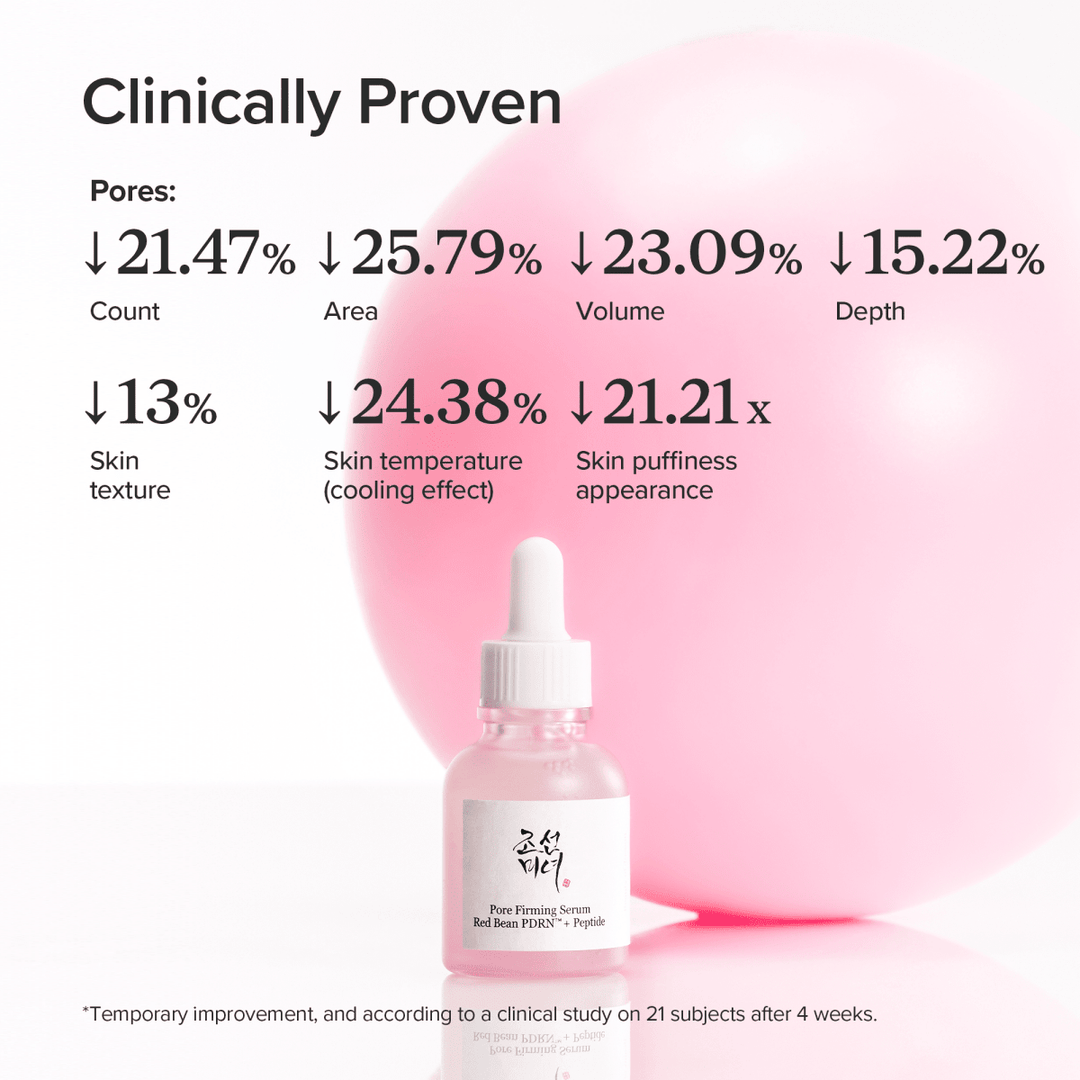 BEAUTY OF JOSEON Pore Firming Serum Red Bean PDRN Peptide 30ml 5