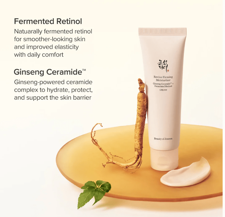 BEAUTY OF JOSEON Revive Firming Moisturizer 60ml：Ginseng + Retinol 2