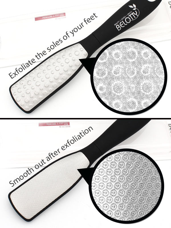 Belotty Double Side Foot File - Callus Skin Smoother BODY CARE, Body Moisturizers, Hand Masks & Foot Masks, Foot File, Callus Smoother, K-Beauty Foot Care, Smooth Feet, Foot Exfoliation, Pedicure Tool