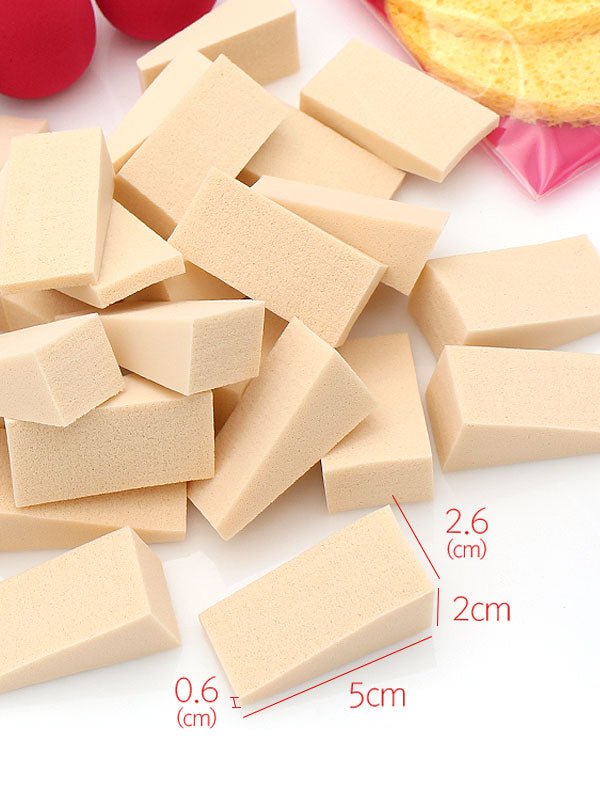 Belotty NR Cosmetic Sponge Makeup Application 100pcs Accessories 1