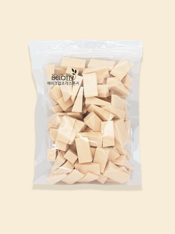 Belotty NR Cosmetic Sponge Makeup Application 100pcs Accessories 2