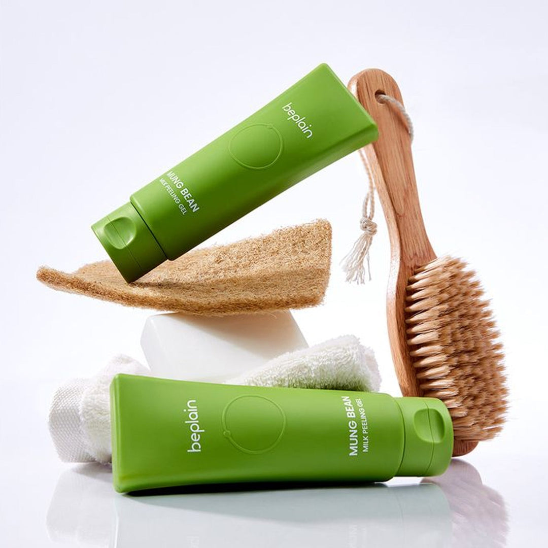 beplain Mung Bean Milk Peeling Gel 120ml hyaluronic acid, new, SKIN CARE, Treatments, Exfoliators