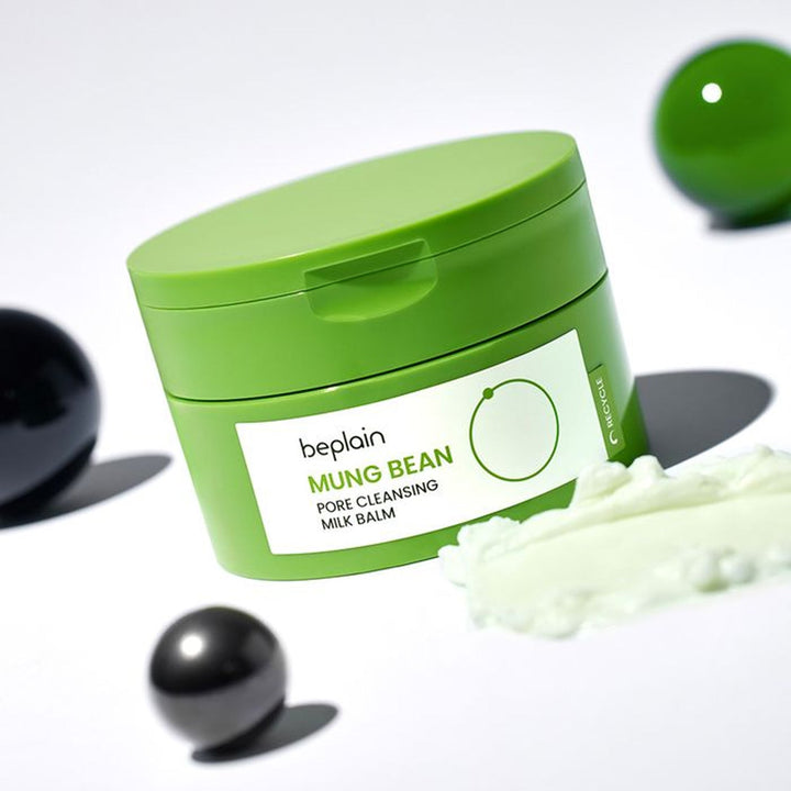 beplain Mung Bean Pore Cleansing Milk Balm 100ml Ceramide, new, SKIN CARE, Cleansers, Make Removers