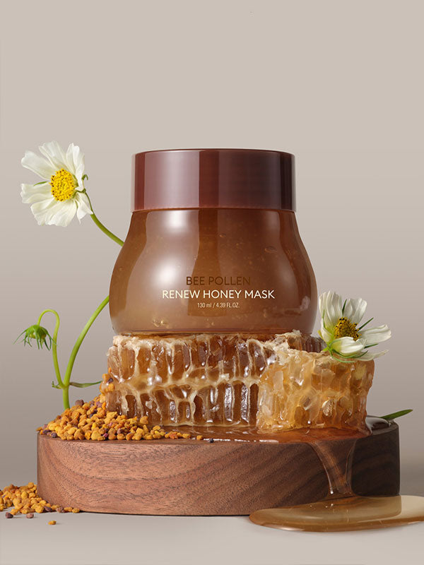 MISSHA Bee Pollen Honey Mask Exfoliates Moisturizes 130ml