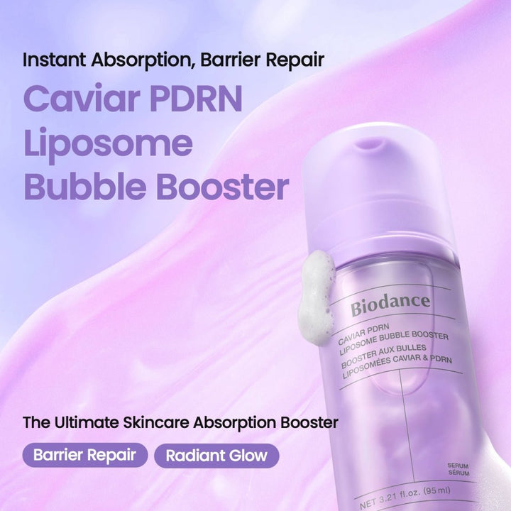Biodance Caviar PDRN Liposome Bubble Booster 95ml Serum & Ampoule 2