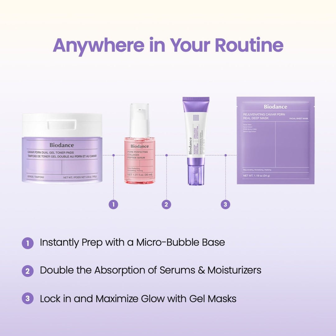 Biodance Caviar PDRN Liposome Bubble Booster 95ml Serum & Ampoule 7