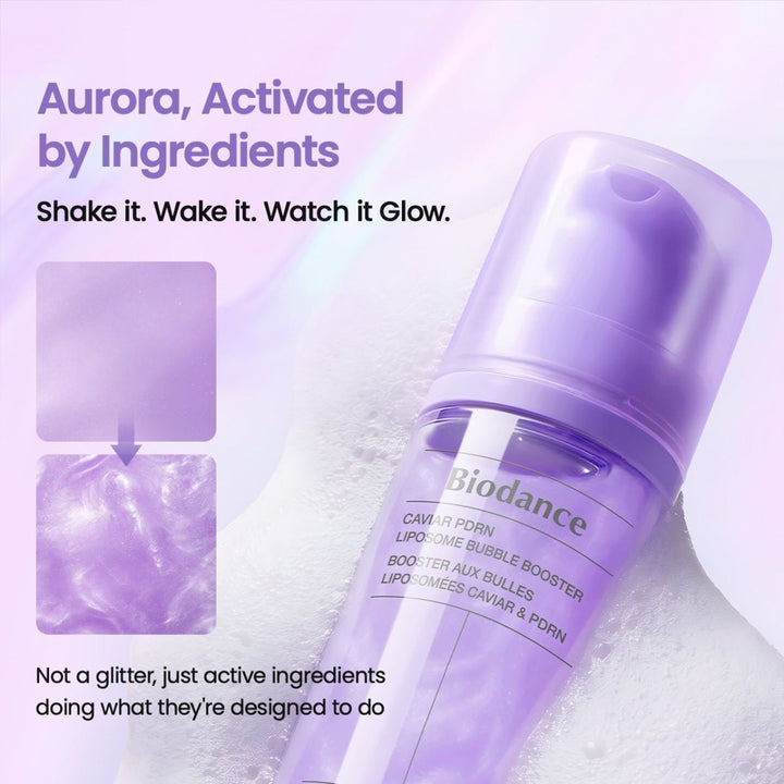 Biodance Caviar PDRN Liposome Bubble Booster 95ml Serum & Ampoule 6